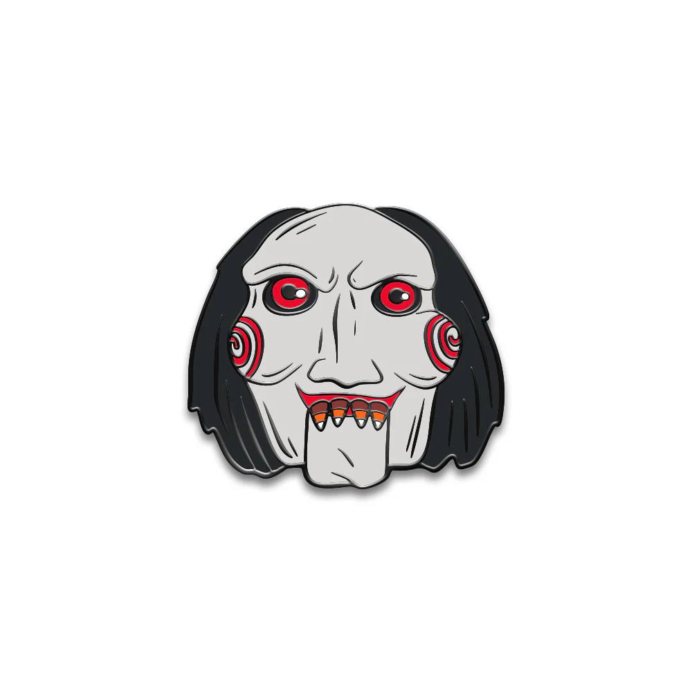 SAW Billy Candy Corn Teeth Enamel Pin - Image 2