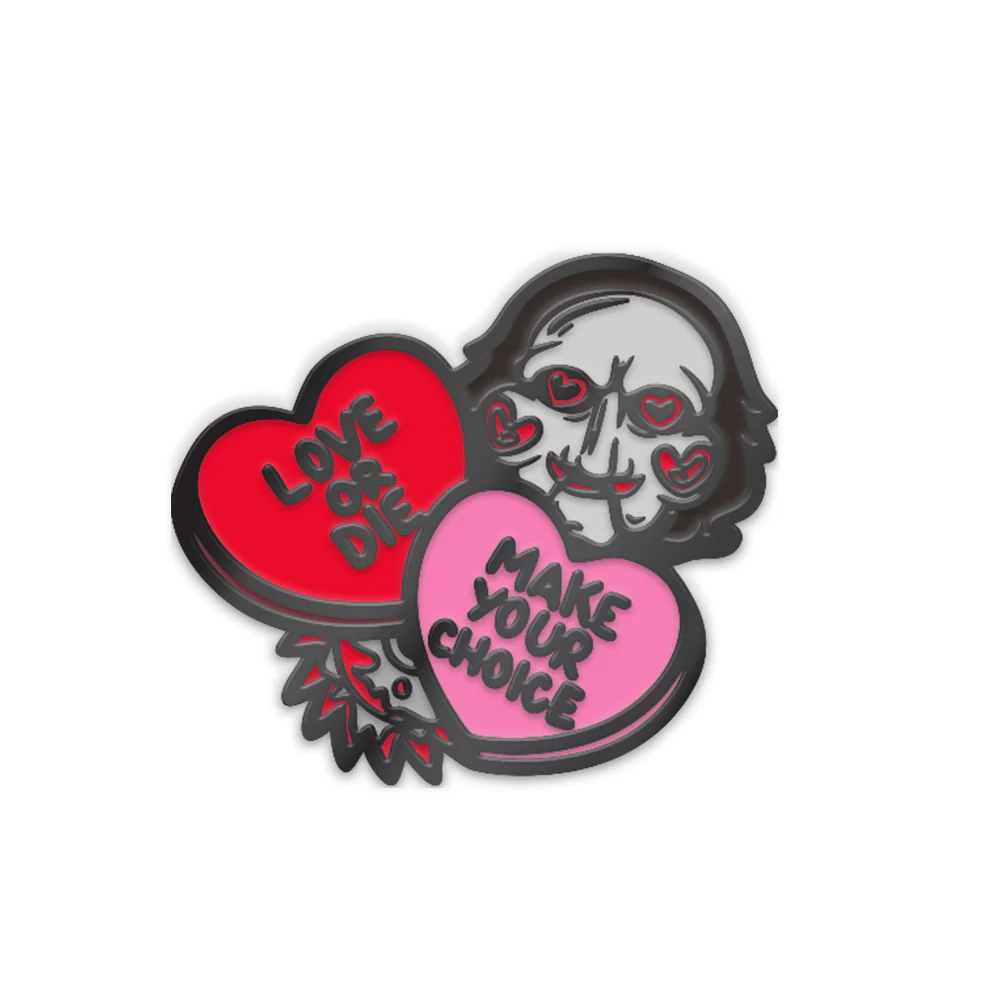 SAW Billy Love or Die Enamel Pin - Image 2