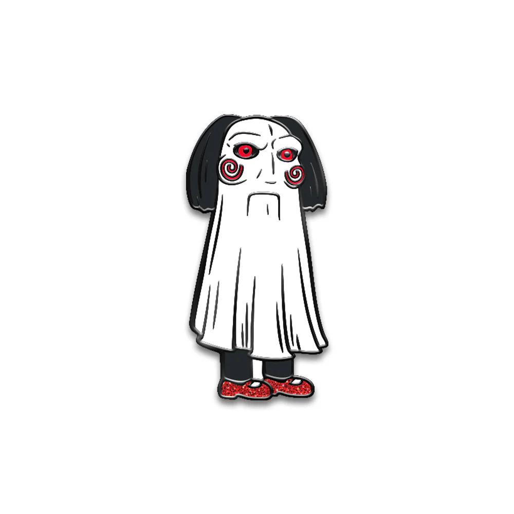 SAW Billy the Ghost Enamel Pin - Image 2