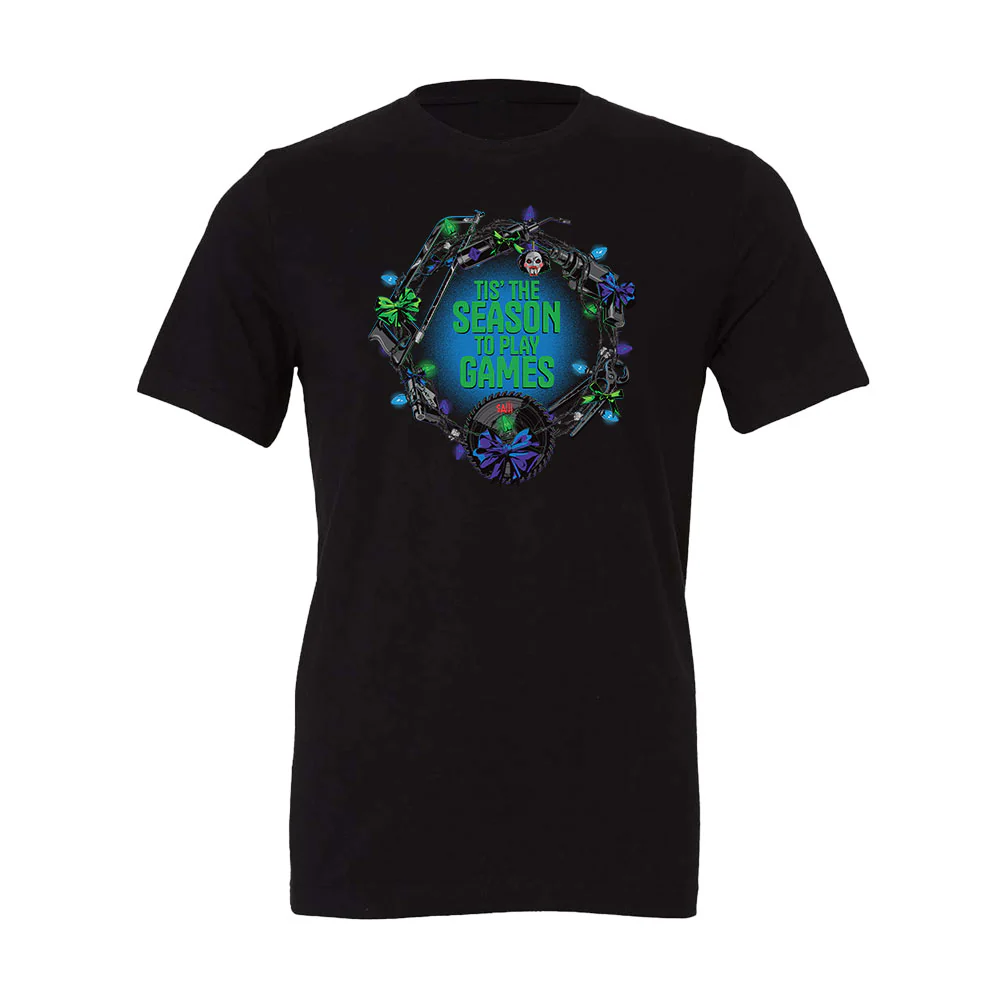SAW Tis the Season to Play Games Unisex Tee