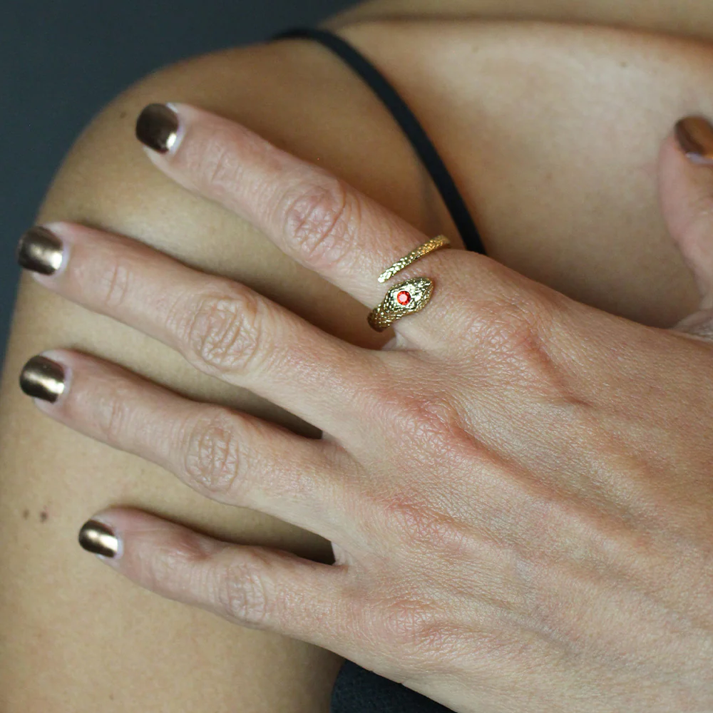 Songbirds & Snakes x Trish Summerville Snake Ring - Image 3
